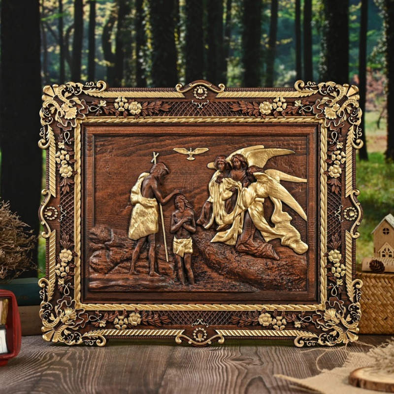Home Decor Frames - Деревянная рельефная настенная картина ручной работы,