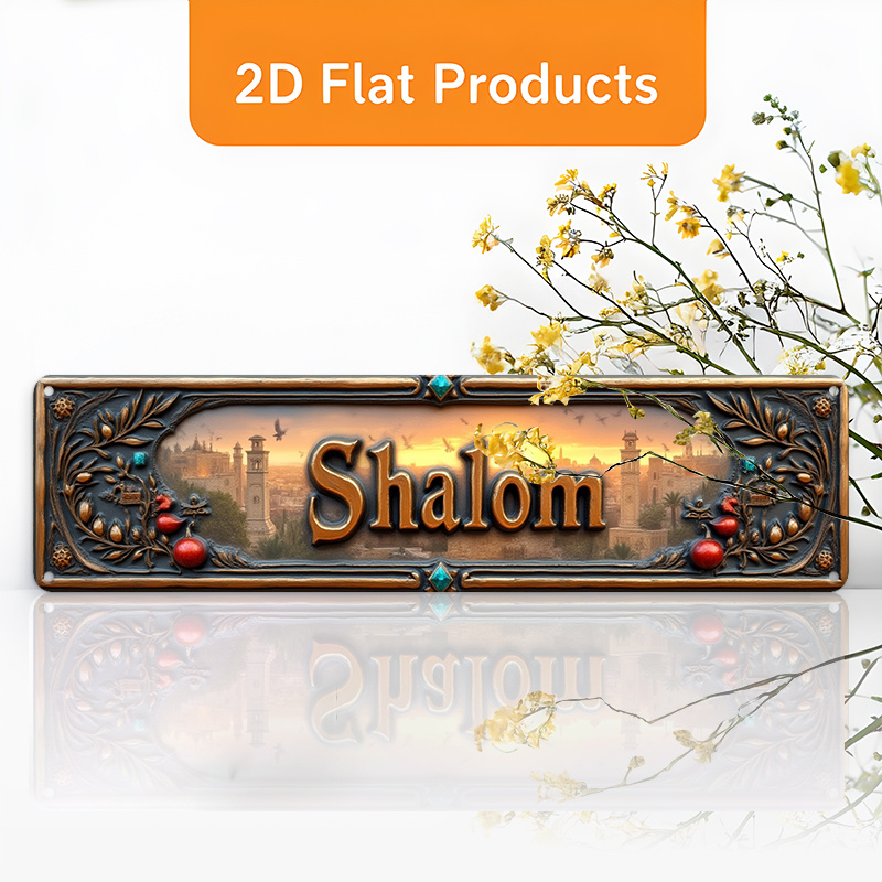Home Decor Vintage - Винтажная алюминиевая настенная табличка CIFBUY с