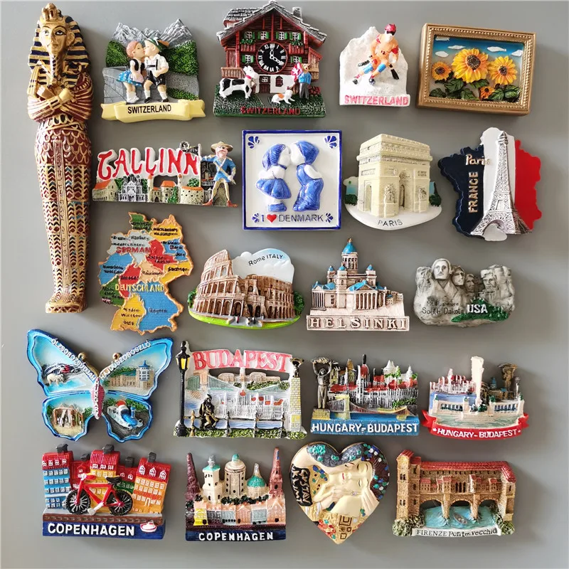 Germany Home Decor - Египетский магнит на холодильник, Швейцария, Эстония,