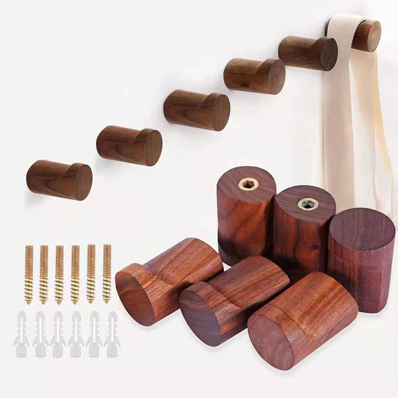 Home Decor Ikea - Крючок из бука, черный орех, современный