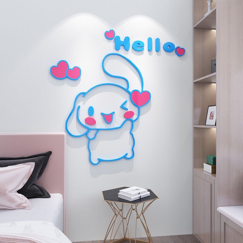 Home Decor Japanese - Декоративные 3D-наклейки Sanrio Cinnamoroll из акрила