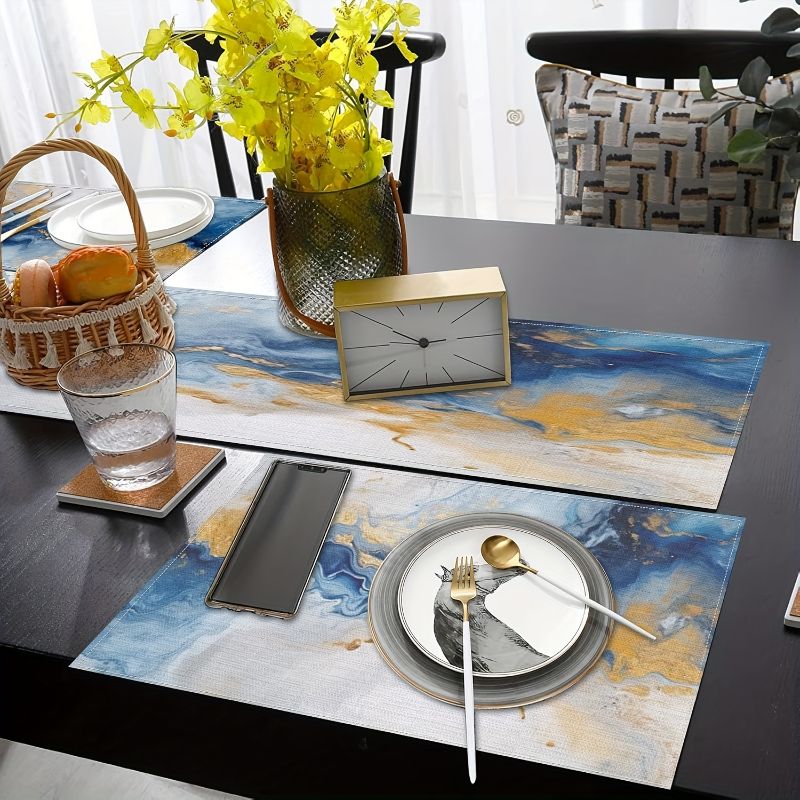 Linen Table Runner - Набор скатертей-дорожек и подставок под тарелки