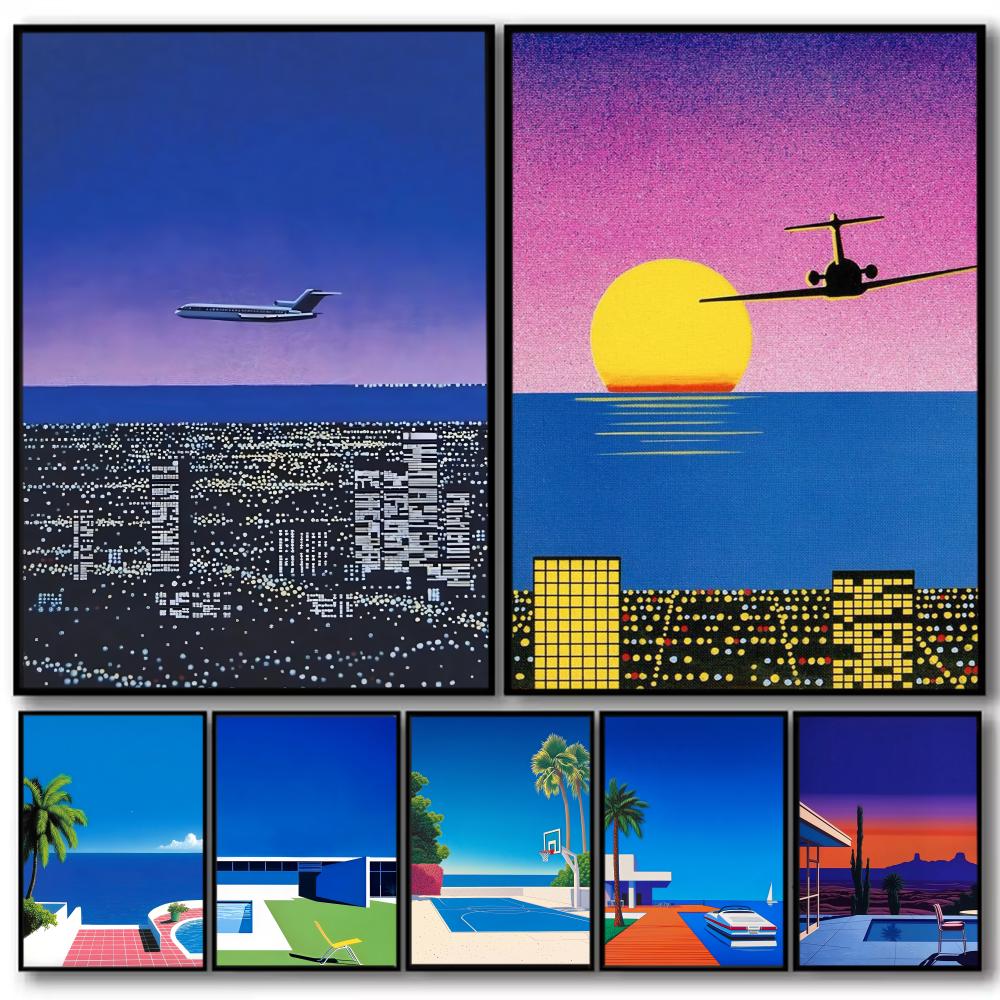 Abstract Oil Painting - 1 шт., безрамная картина H-hiroshi Nagai,