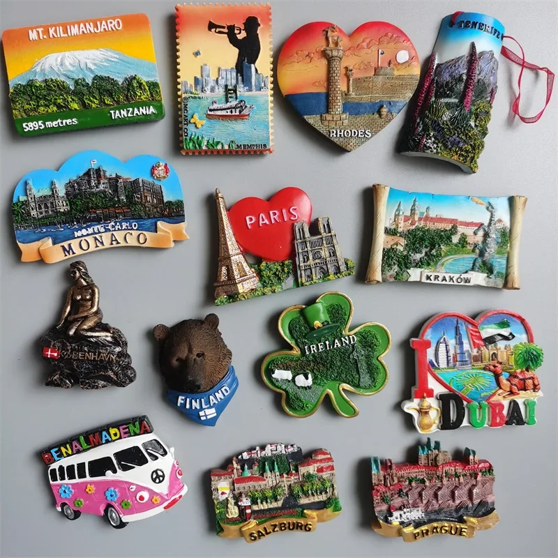 Germany Home Decor - Туристический Сувенирный холодильник Maggnet, Германия, Италия,