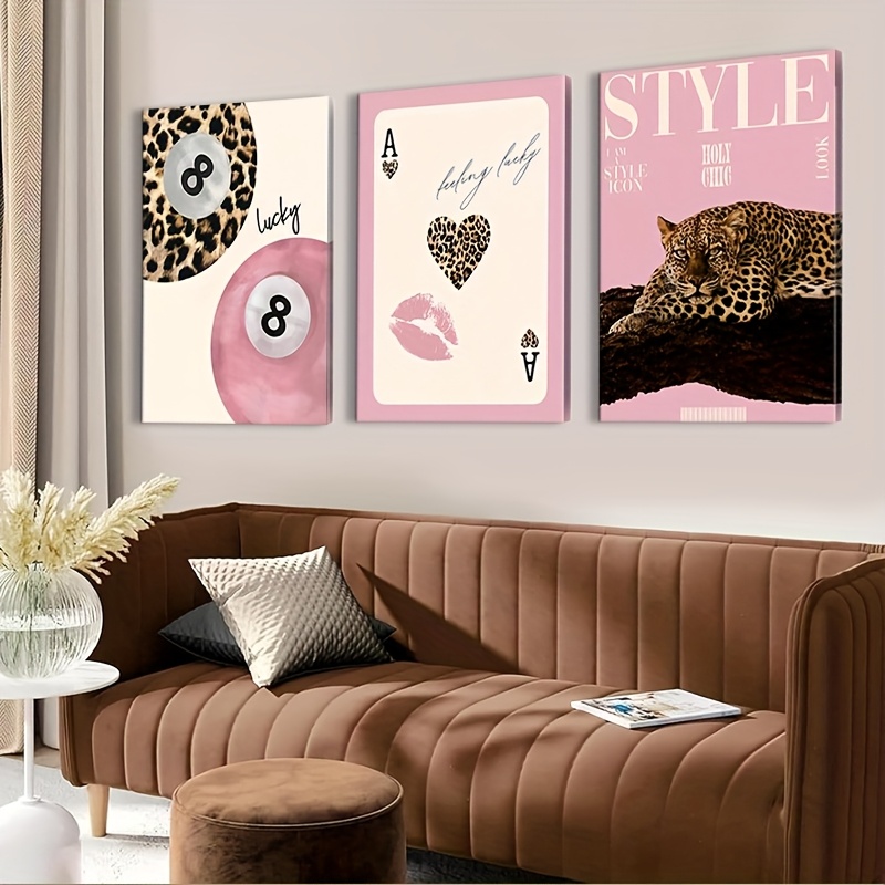 Home Decor Trends - Набор из 3-х картин на холсте