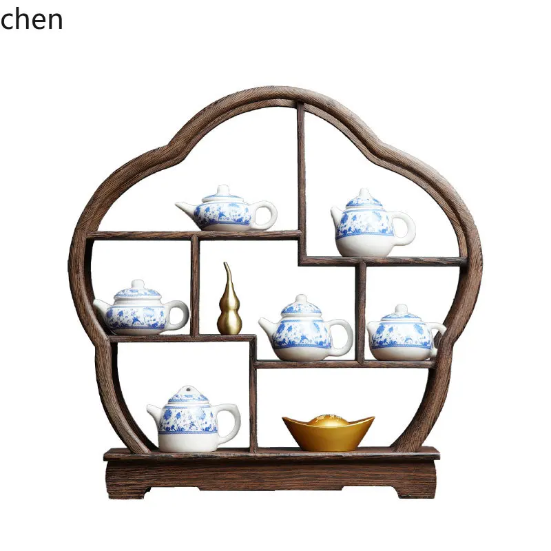 Home Decor Retro - 7.15-c13 Ретро-чайник в стиле дзен, сине-белый,
