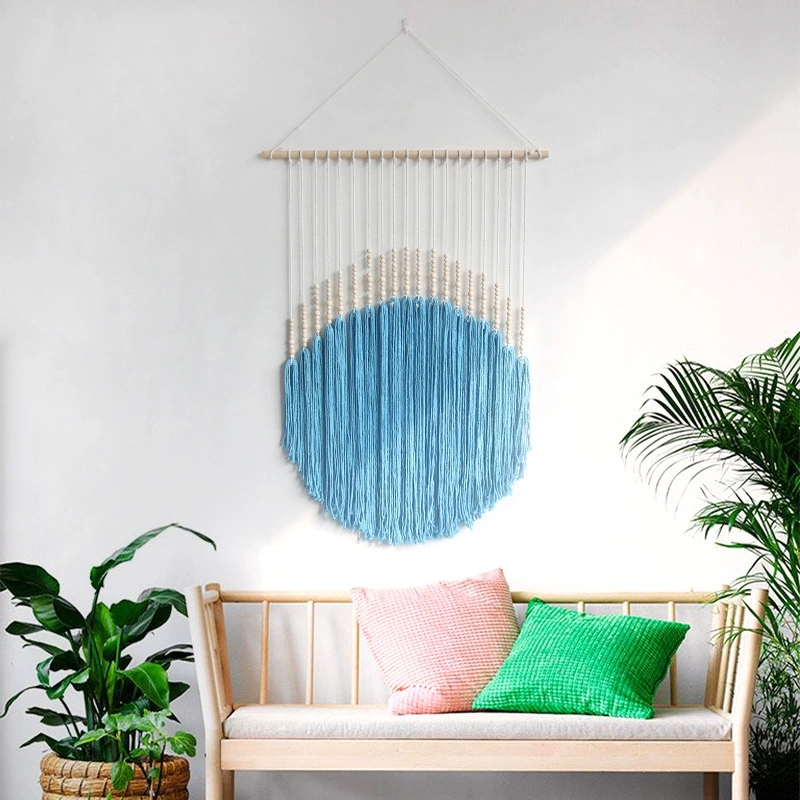 Macrame Wall Hanging - Полукруг макраме настенный красочный ручной работы