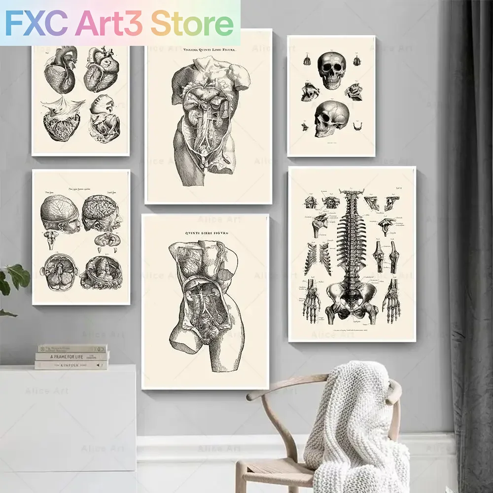 Home Decor Minimal - Безрамный скандинавский минималистичный настенный постер с