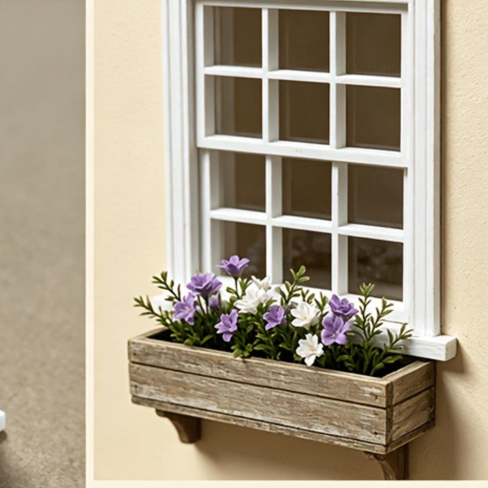 Home Decor Frames - Миниатюрная расширенная оконная рама для кукольного
