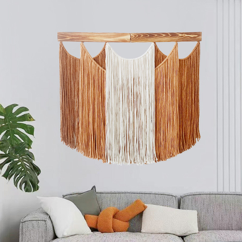 Macrame Wall Hanging - Большое настенное панно в стиле бохо,