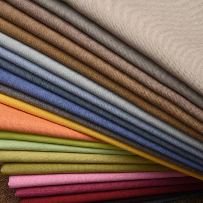Linen Table Runner - Утолщенная хлопково-льняная ткань по метрам для
