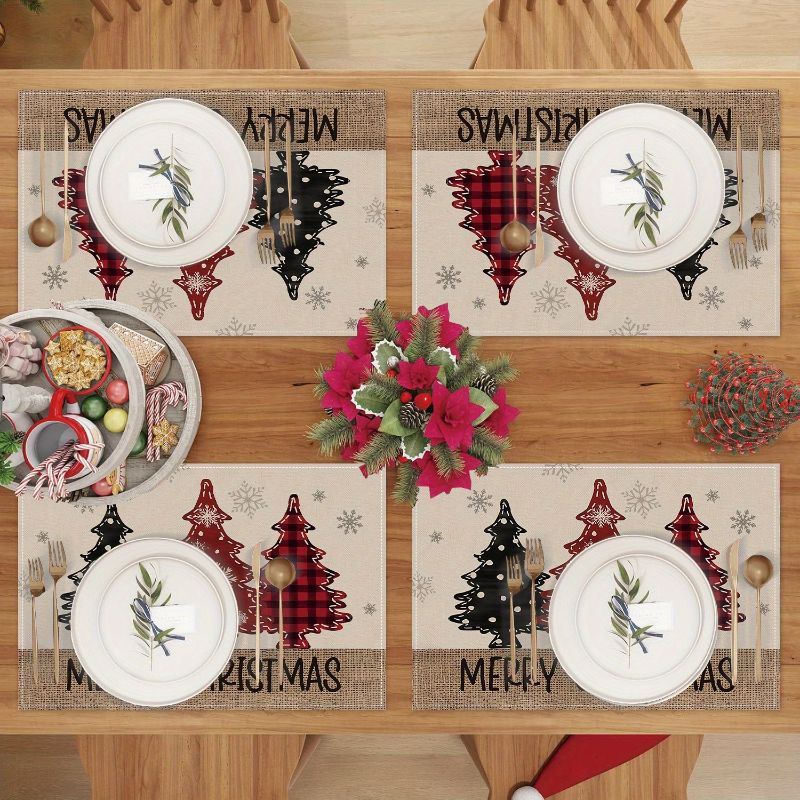 Набор американских рождественс – обзор и цена Linen Table Runner