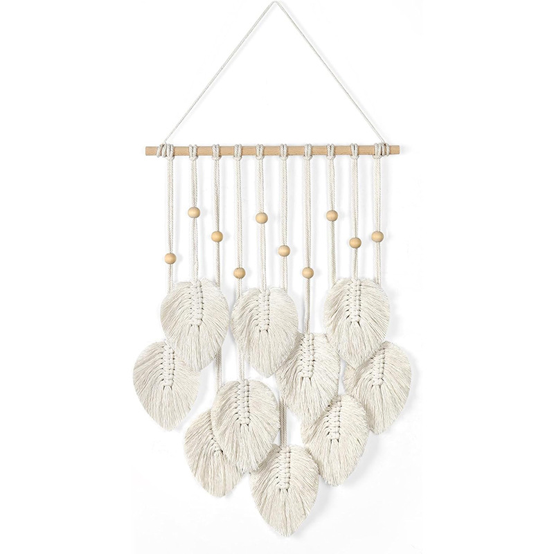Богемный макраме в виде листье – обзор и цена Macrame Wall Hanging