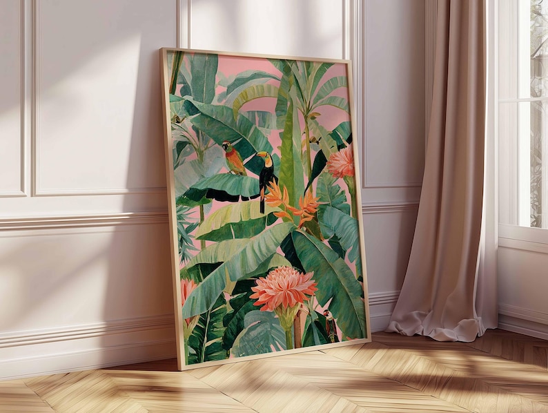 1 шт. ретро-постер с тропическ – обзор и цена Home Decor Trends