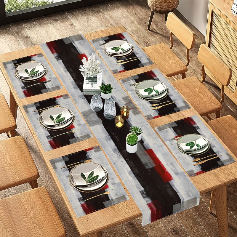 Набор скатертей и подставок по – обзор и цена Linen Table Runner