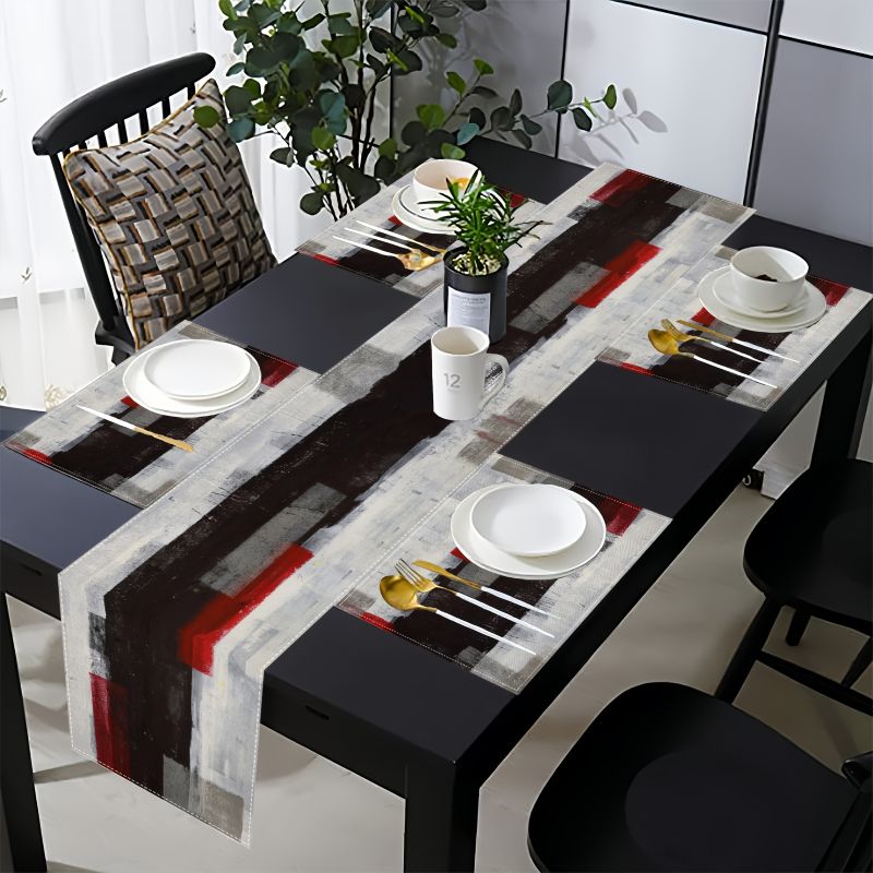 Набор скатертей и подставок по – обзор и цена Linen Table Runner