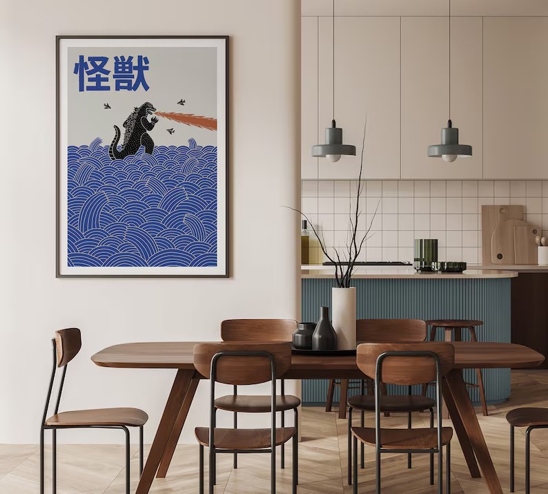 Японский современный постер с  – обзор и цена Home Decor Japanese