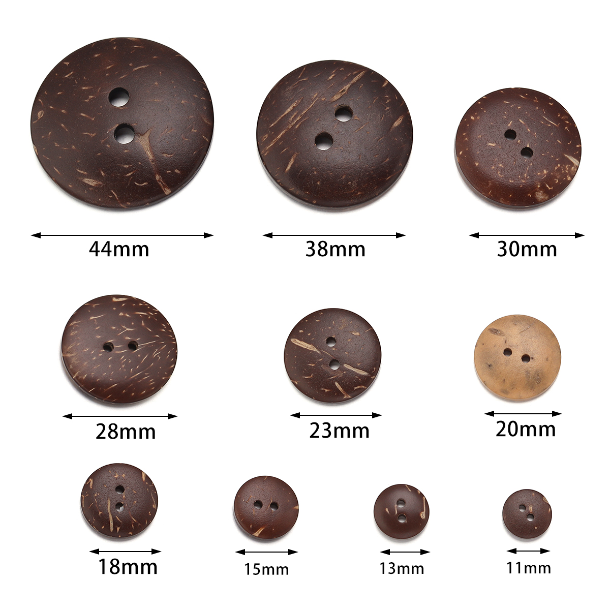 10-100Pcs натуральная кокосова – обзор и цена Home Decor Manufacturers