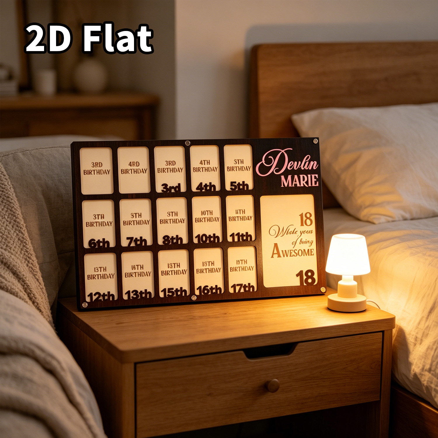 1 шт. Деревянная фоторамка-пла – обзор и цена Home Decor Diy