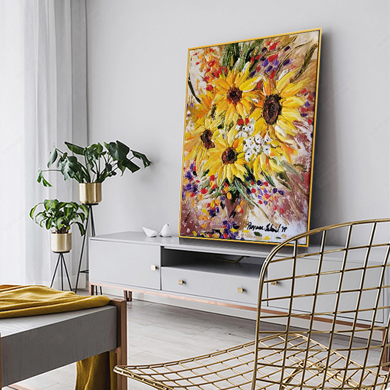 Яркая 3D-картина маслом «Подсо – обзор и цена Home Decor Color Palettes