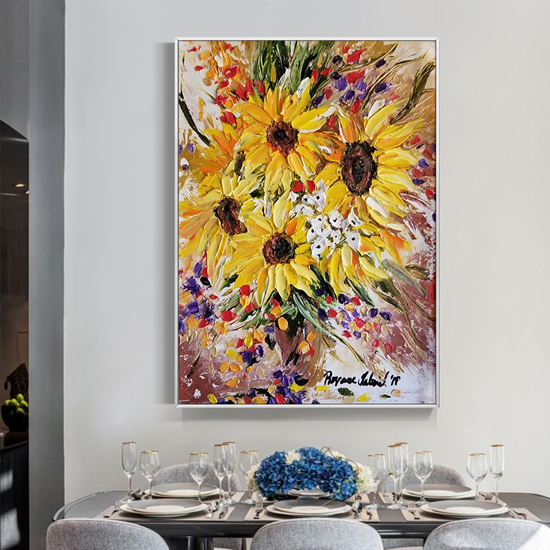 Яркая 3D-картина маслом «Подсо – обзор и цена Home Decor Color Palettes
