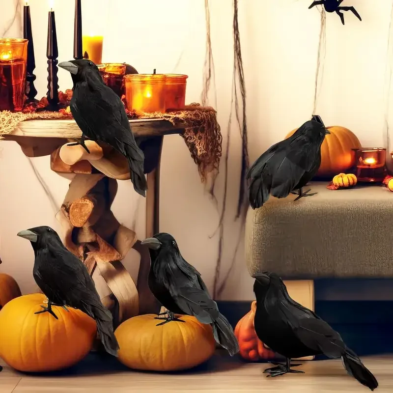 1 шт. Черная воронья-фигурка д – обзор и цена Home Decor Inspo