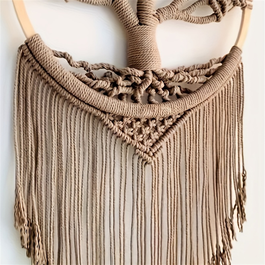 Макраме с деревом жизни, насте – обзор и цена Macrame Wall Hanging