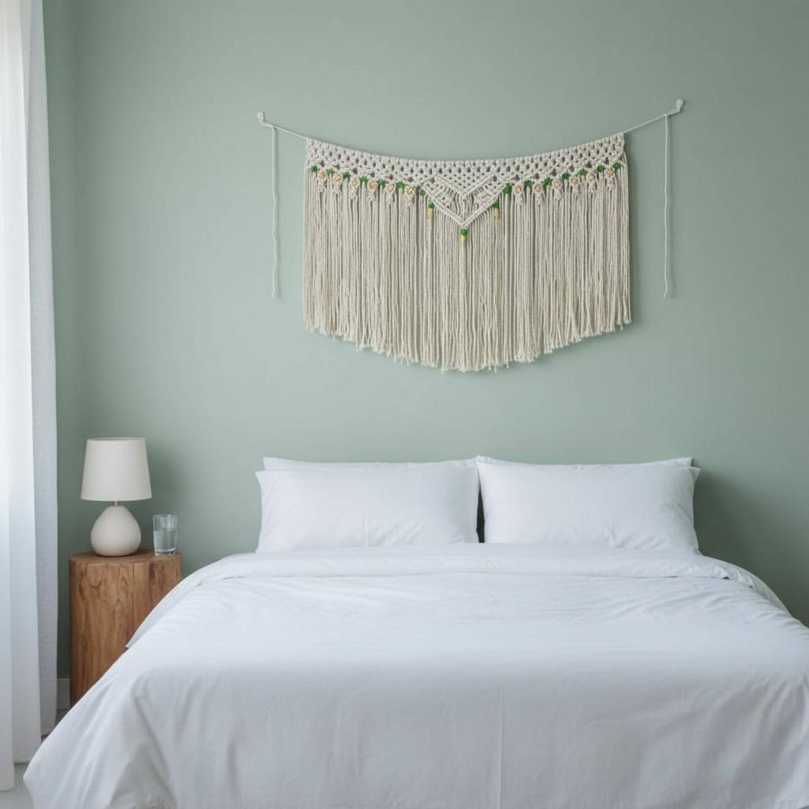 Декоративный настенный гобелен – обзор и цена Macrame Wall Hanging