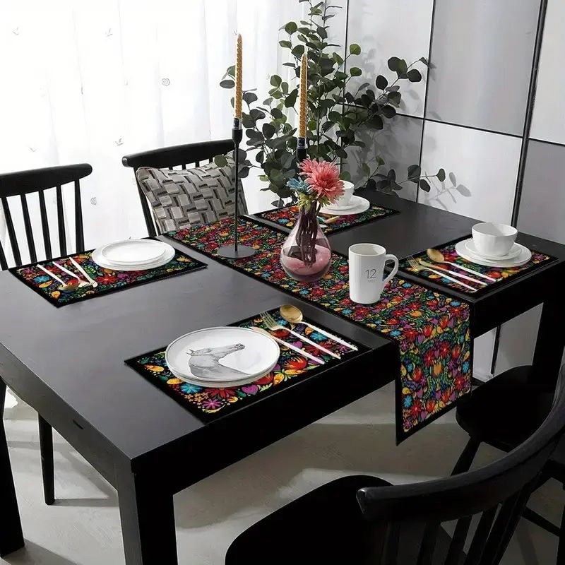 Набор скатертей-дорожек и подс – обзор и цена Linen Table Runner