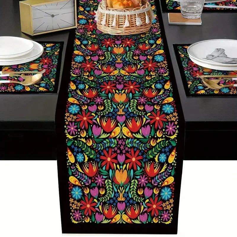 Набор скатертей-дорожек и подс – обзор и цена Linen Table Runner