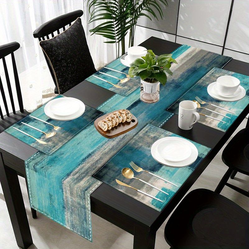 Набор скатертей-дорожек и подс – обзор и цена Linen Table Runner