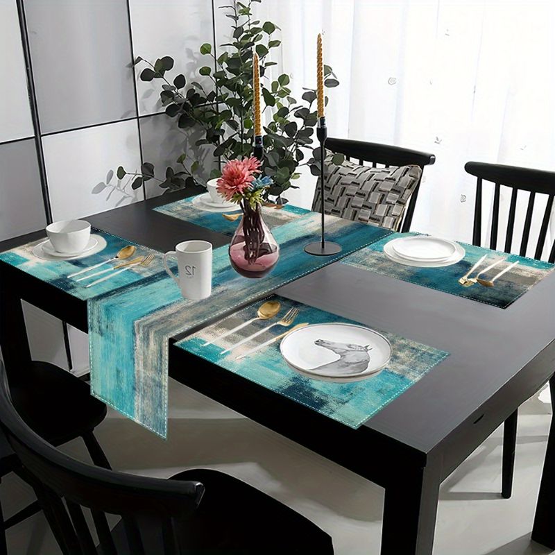 Набор скатертей-дорожек и подс – обзор и цена Linen Table Runner