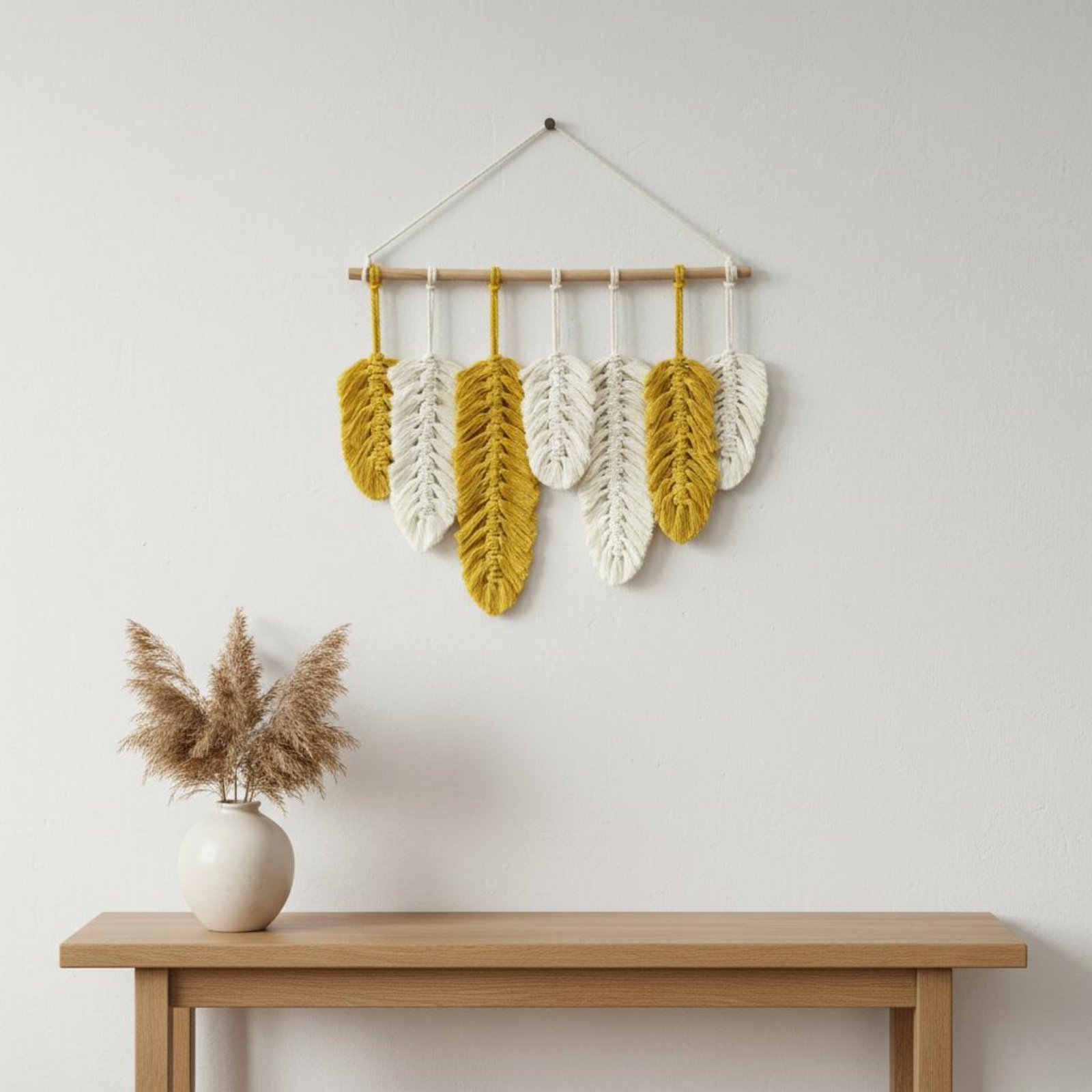 Настенный декор из макраме с п – обзор и цена Macrame Wall Hanging