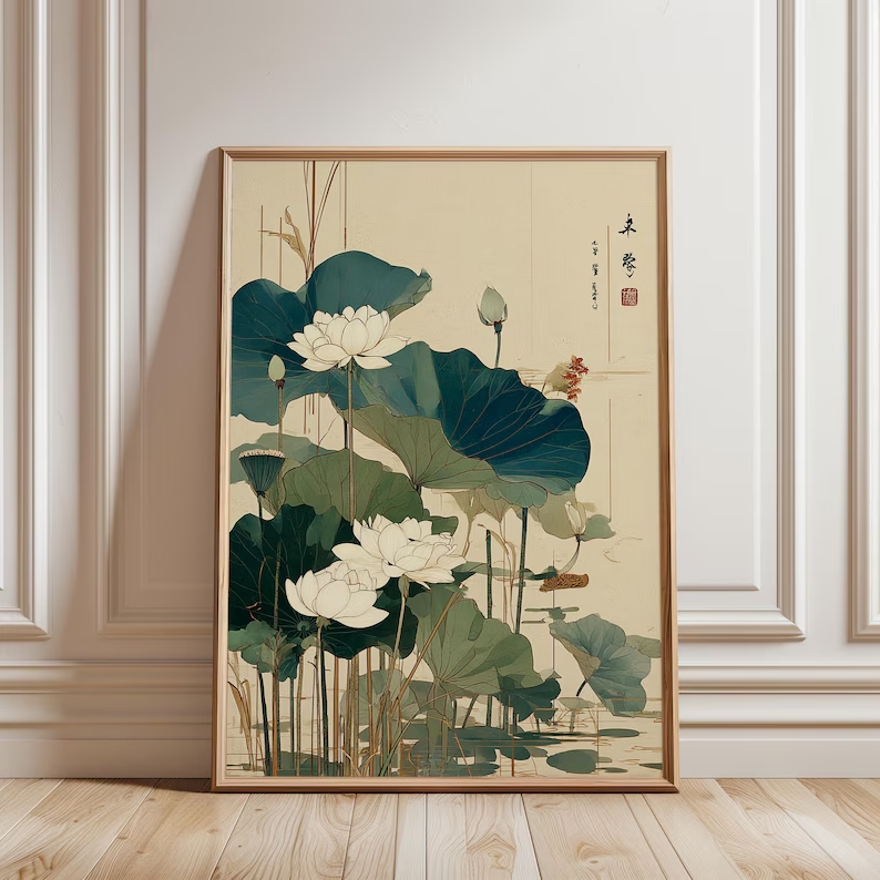 Ретро-японский настенный худож – обзор и цена Home Decor Japanese